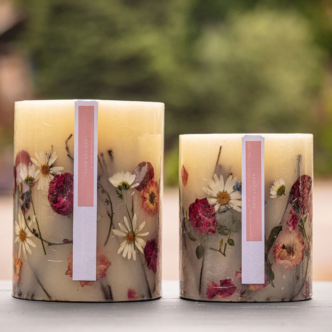 Apricot & Rose Botanical Candle